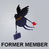 former member former member default image - bird flying away
